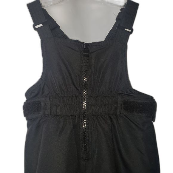 CAT & JACK Black Snow Pants Overalls Childrens Size 2T - Picture 2 of 8